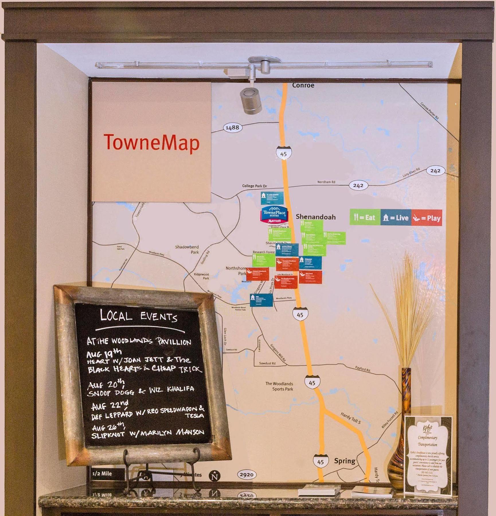 Towneplace Suites Houston North/Shenandoah מראה חיצוני תמונה